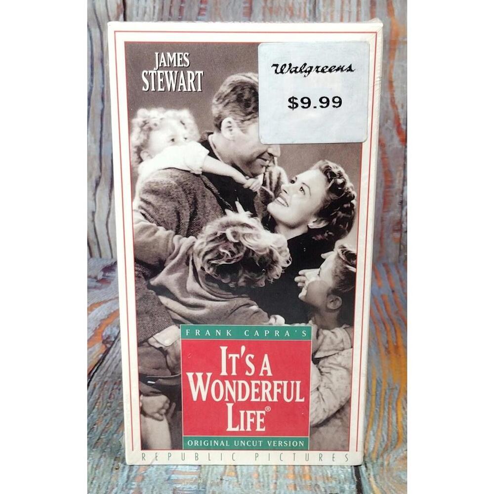 It's a Wonderful Life - Original Uncut Version VHS Tape